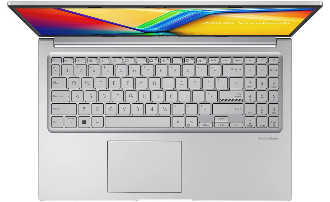 ASUS 15.6 inch Vivobook 15 Intel Core 5 120U 16GB RAM 1TB W11H F1504VABQ134W