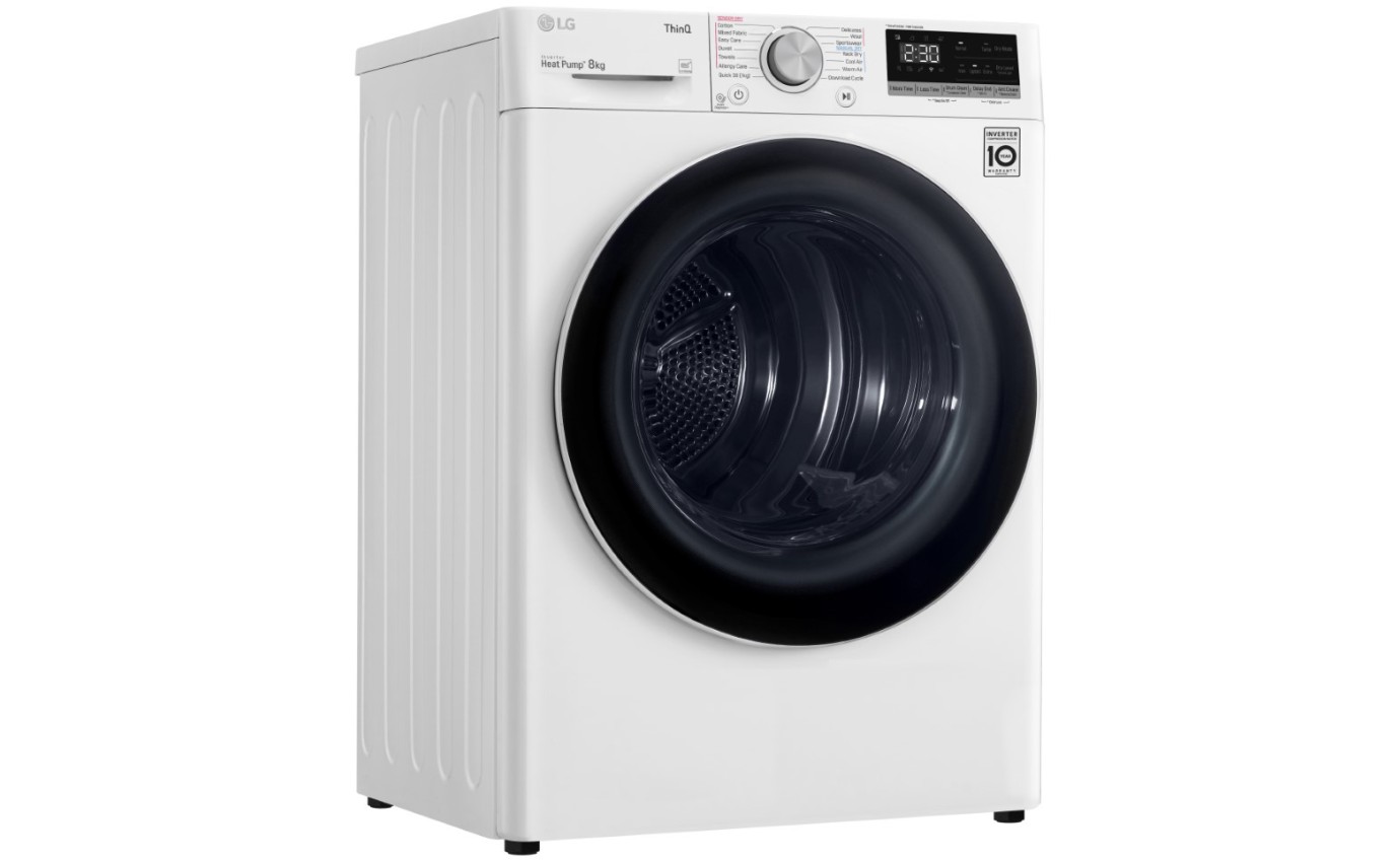 LG 8kg Heat Pump Dryer DVH508W