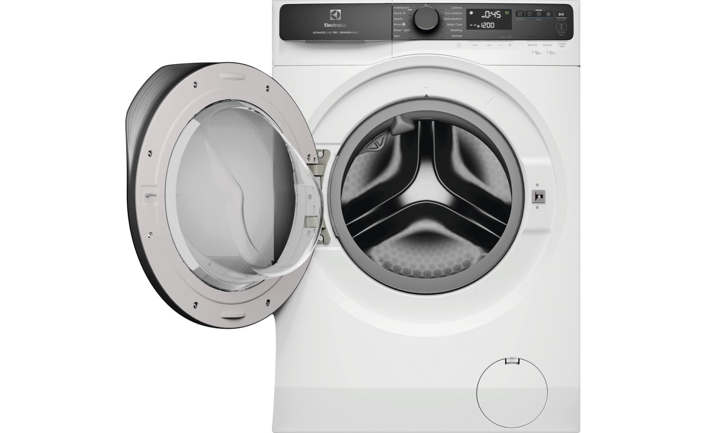 Electrolux 9kg UltimateCare 700 Front Load Washing Machine (White) EWF9043R7WCS