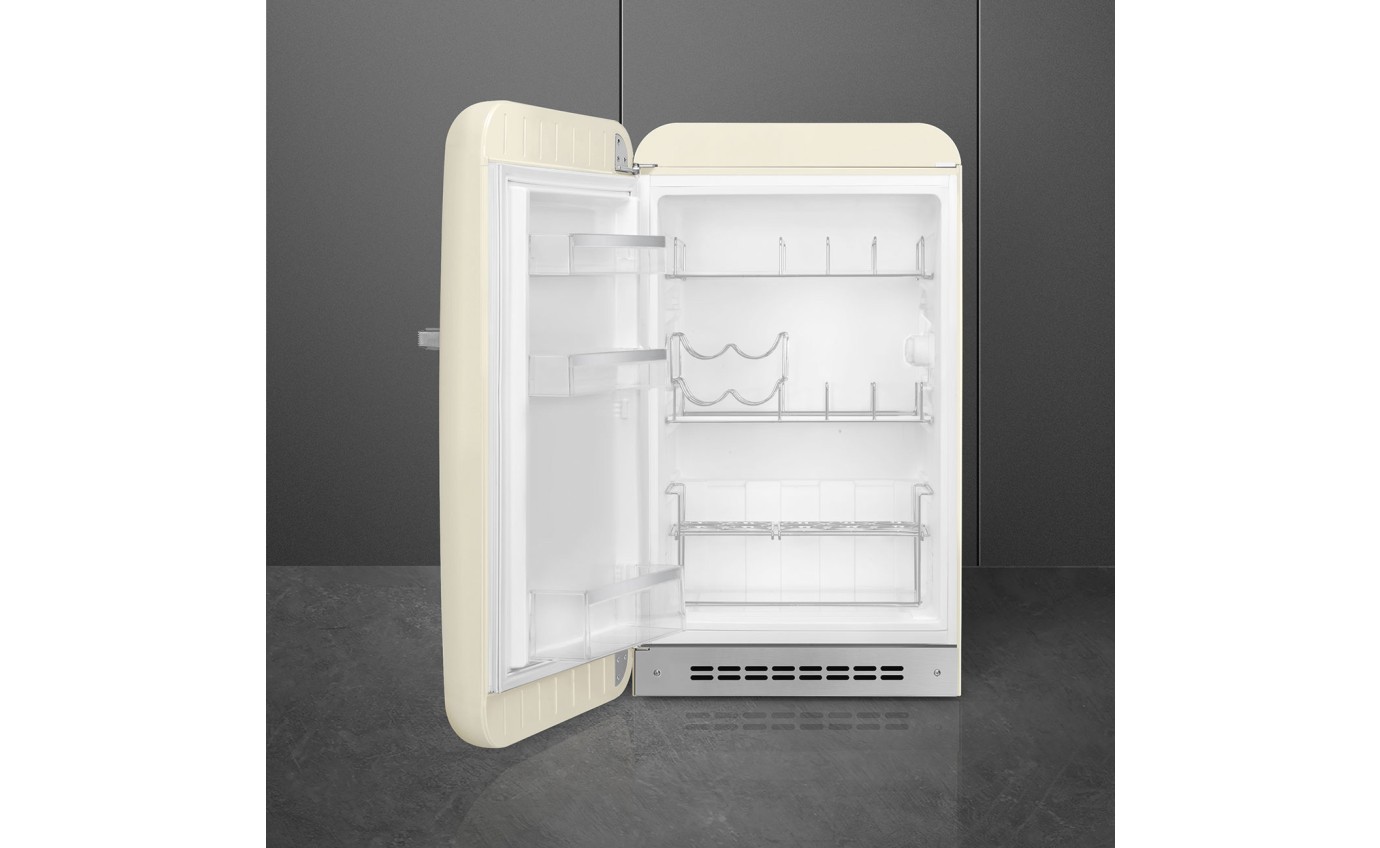 Smeg 135L 50s Style Retro Bar Fridge (Cream) FAB10HLCR5AU