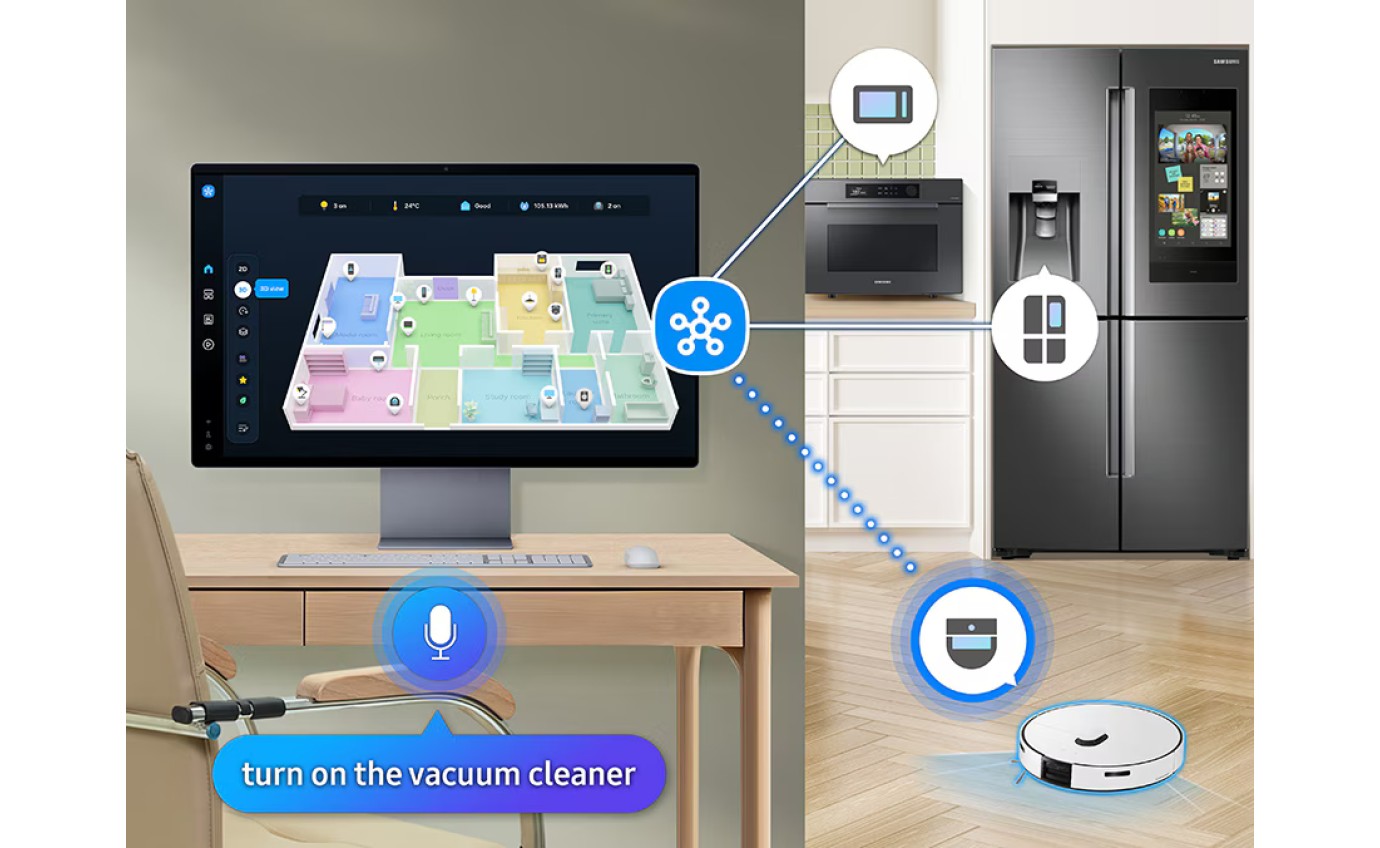 Samsung 32 inch Smart Monitor M9 4K OLED Samsung Vision AI LS32FM902SEXXY