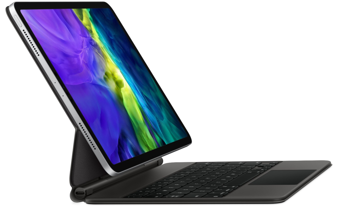 Apple Magic Keyboard for iPad Pro 11-inch and iPad Air (4th/5th Gen) [Black] MXQT2ZAA