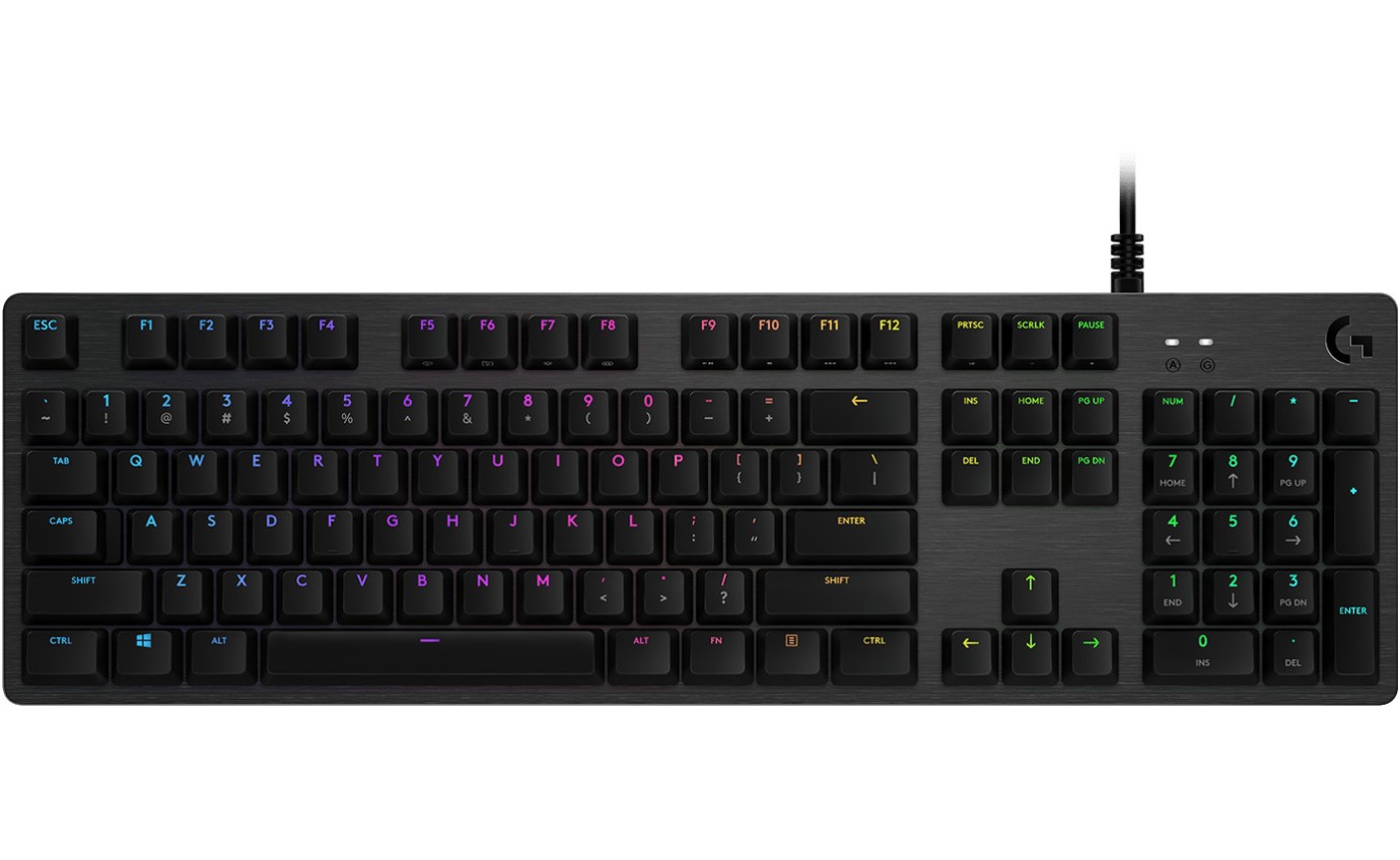 Logitech G G512 Carbon LIGHTSYNC RGB Mechanical Keyboard (GX Brown Tactile) 920009354