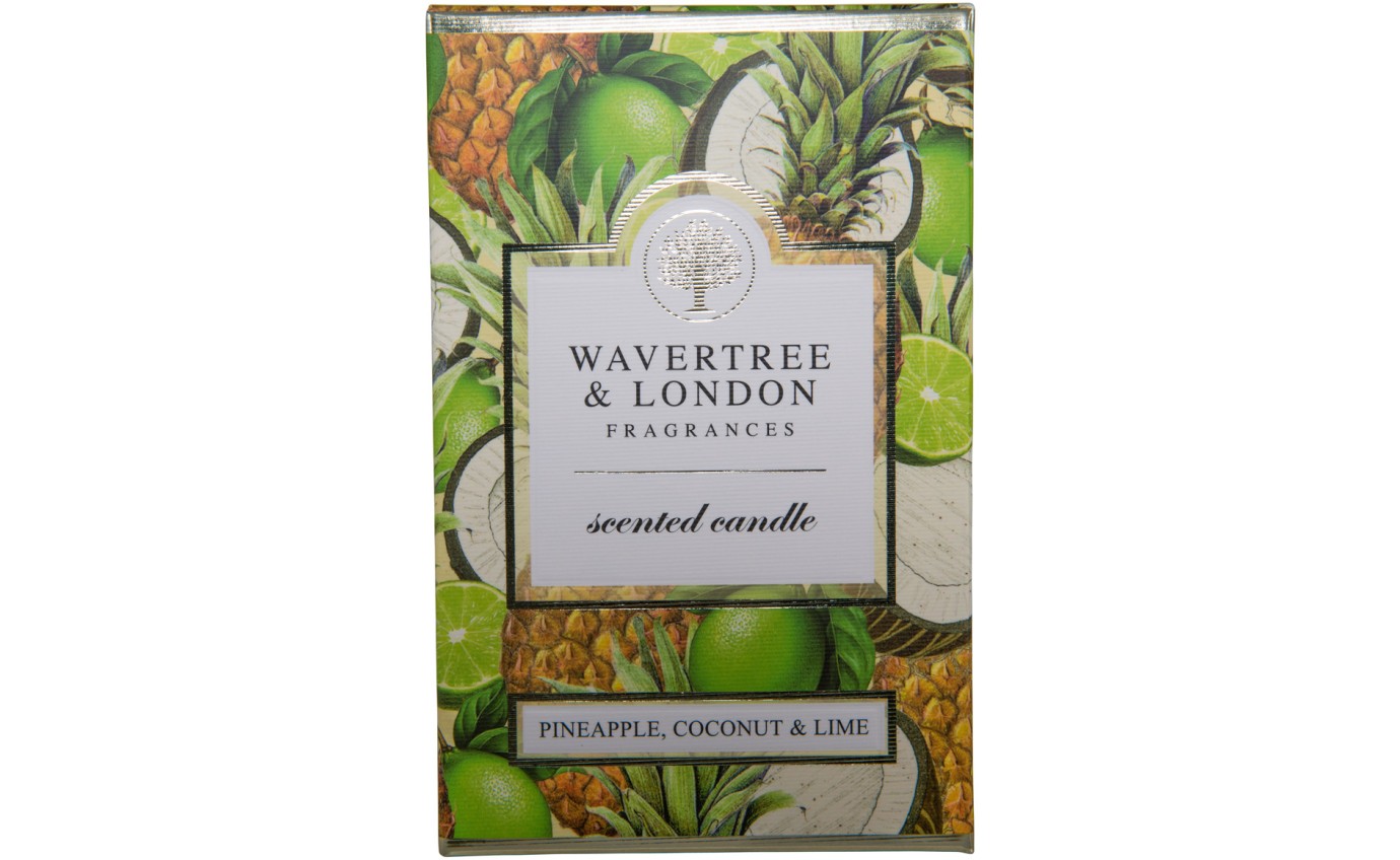 Wavertree & London Pineapple, Coconut & Lime Candle 9347774000685