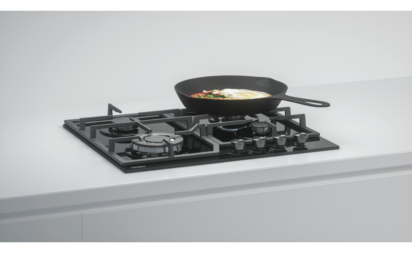 Haier Gas on Glass Cooktop 60cm HCG604WFCG3