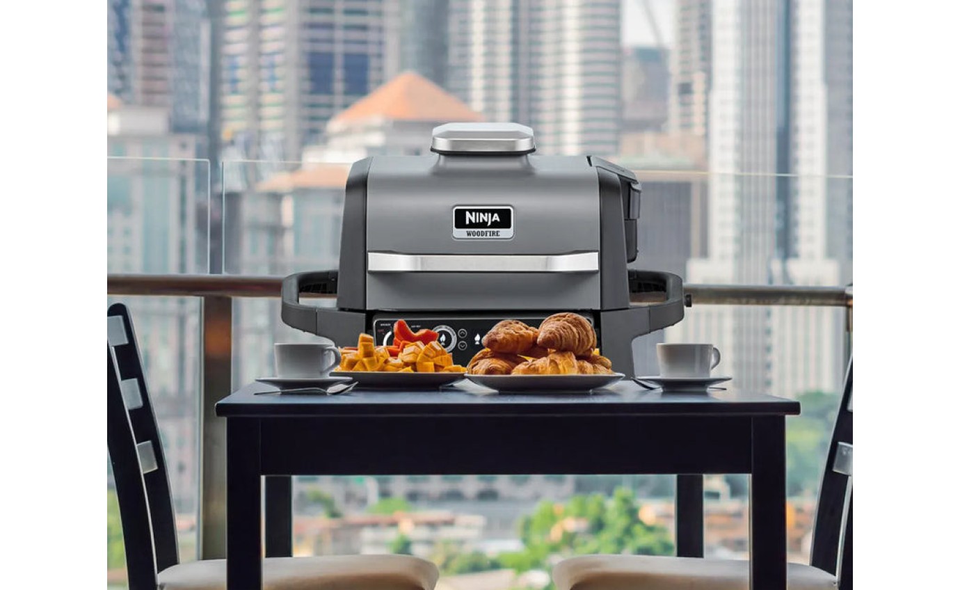 Ninja Woodfire Electric BBQ Grill & Smoker OG751 | Retravision