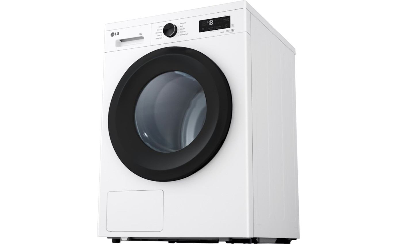 LG 8kg Series 1 Heat Pump Dryer (White) DVH108WP