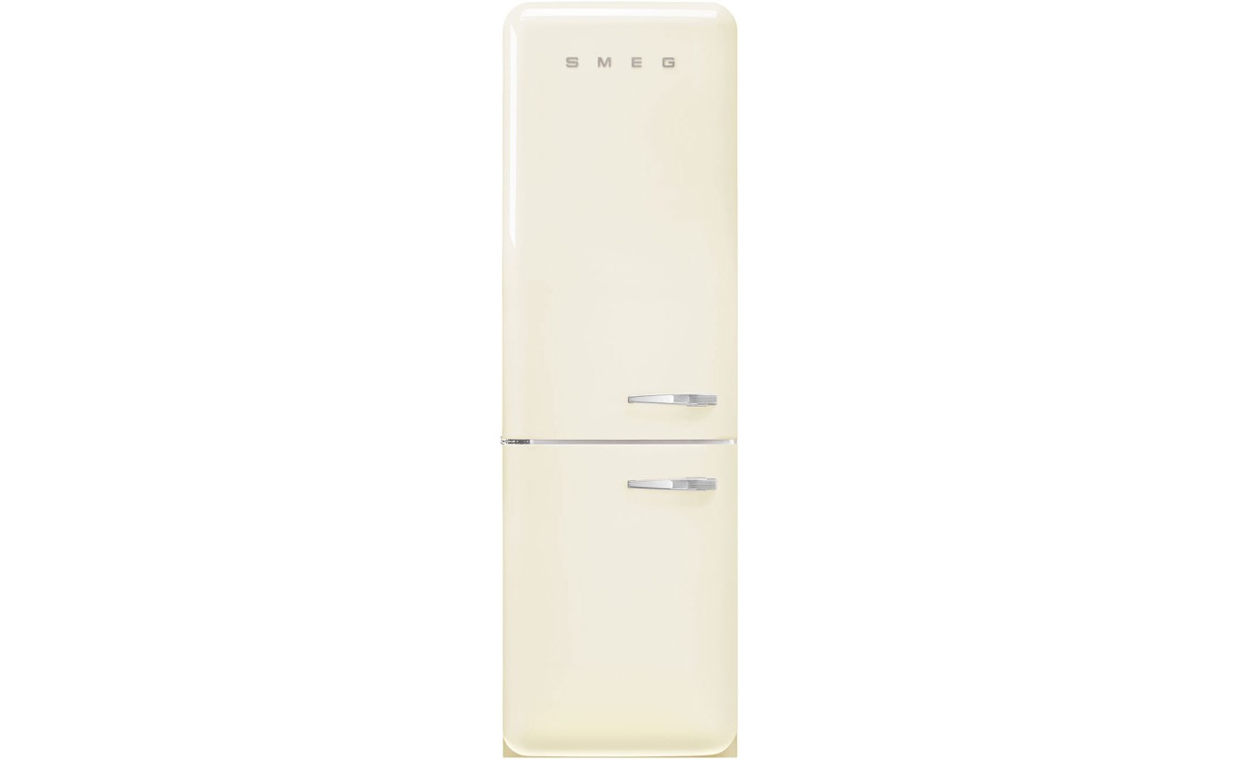 Smeg 331L 50s Style Retro Bottom Mount Fridge (Cream) FAB32LCR5AU