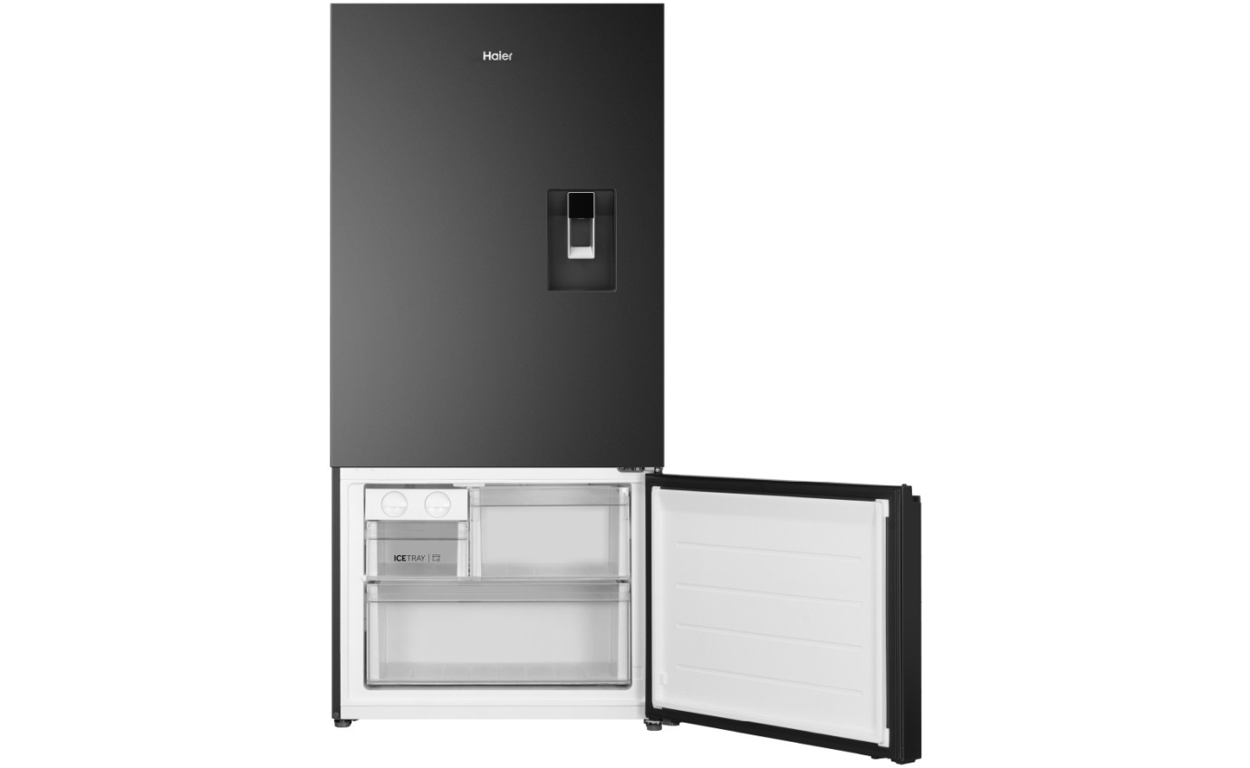 Haier 514L 500 Series Refrigerator Bottom Freezer (Black) HRF510BHC