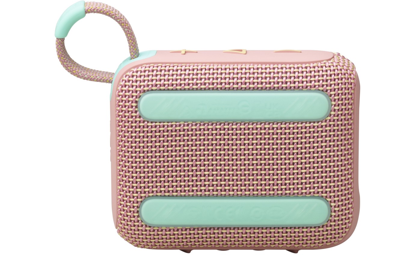 JBL Go 4 Mini Portable Bluetooth Speaker (Pink) JBLGO4PINK