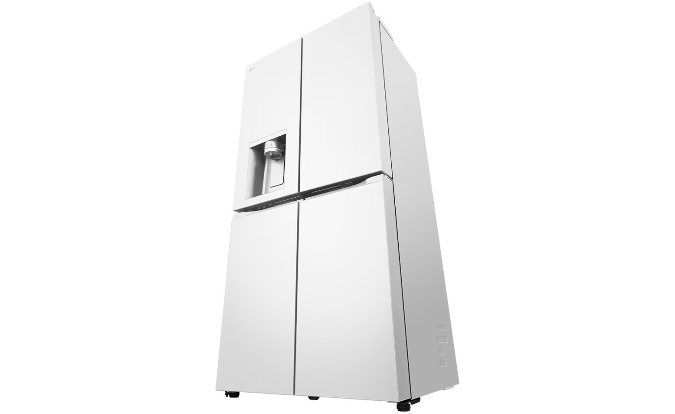 LG 506L Quad Door Fridge (White) GFL500MWH