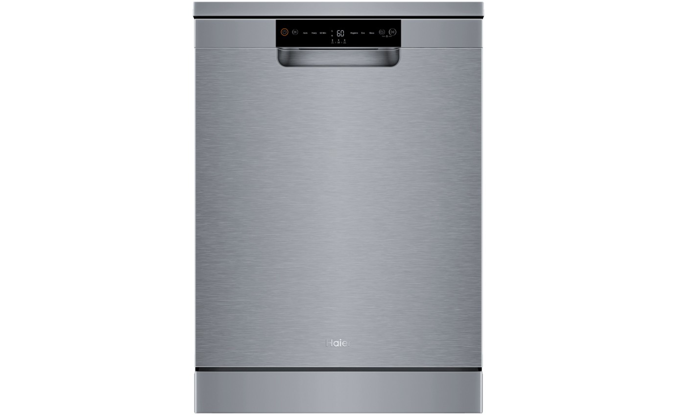 Haier 60cm 300 Series Freestanding Dishwasher (Satina) HDW13F0S1