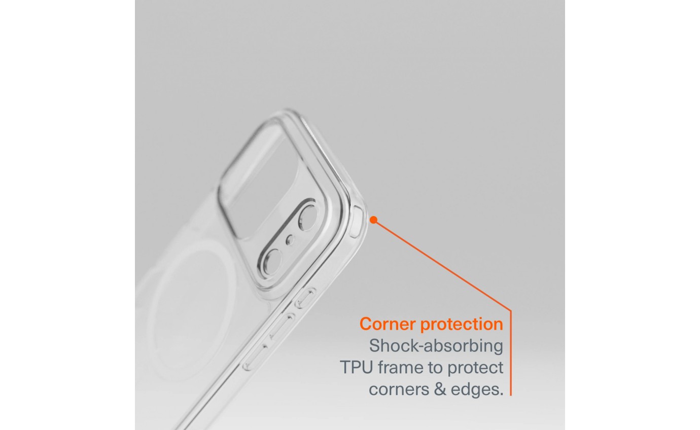 Cygnett AeroMag Magnetic Case for iPhone 17 Pro Max (Clear) 11901340999