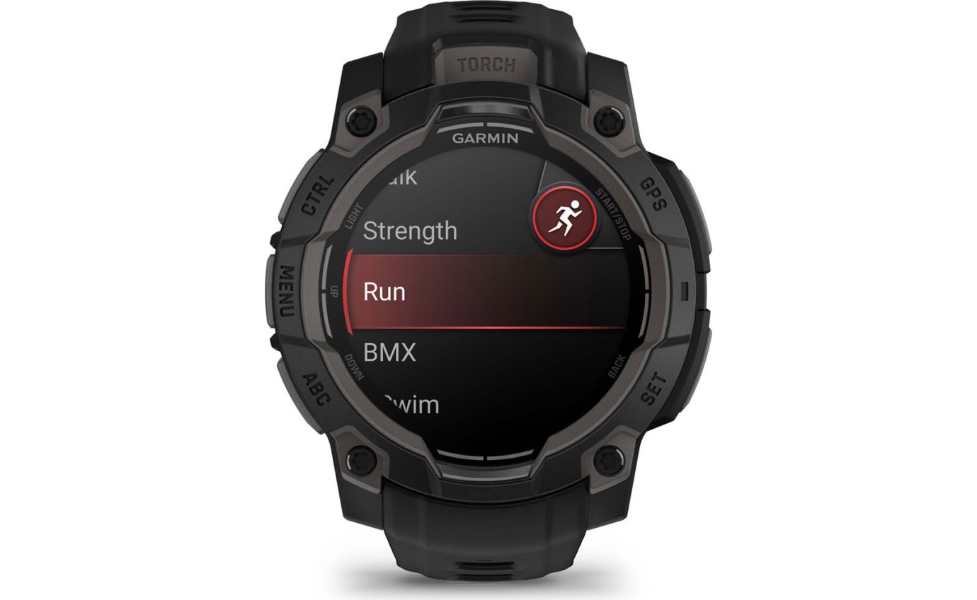Garmin Instinct 3 45mm AMOLED Smart Watch (Black) 0100293600
