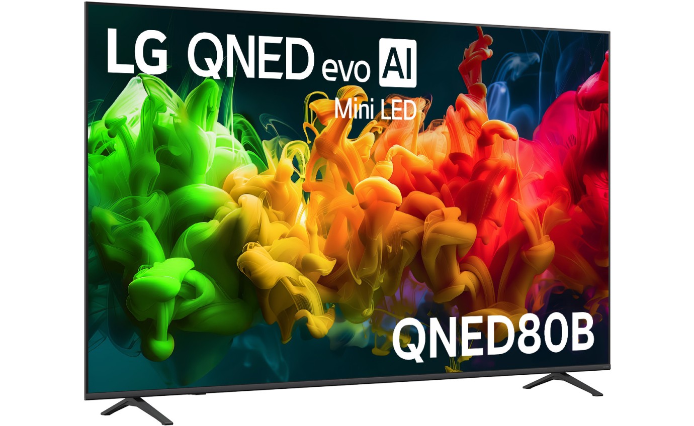 LG 85 inch QNED80B evo AI Mini LED 4K Smart TV 85QNED80BSA