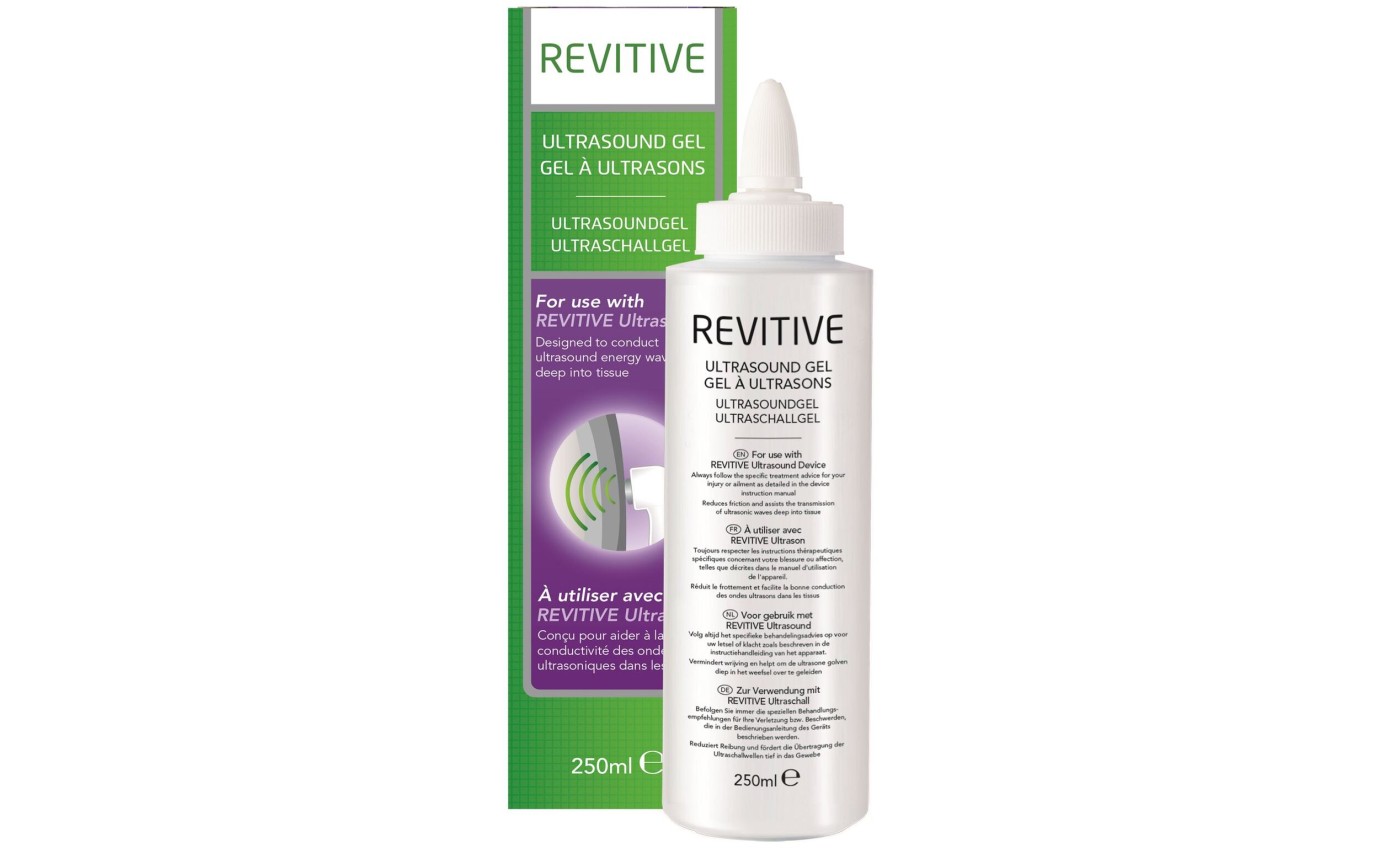 Revitive Ultrasound Gel 250ml 3440ULG250AU