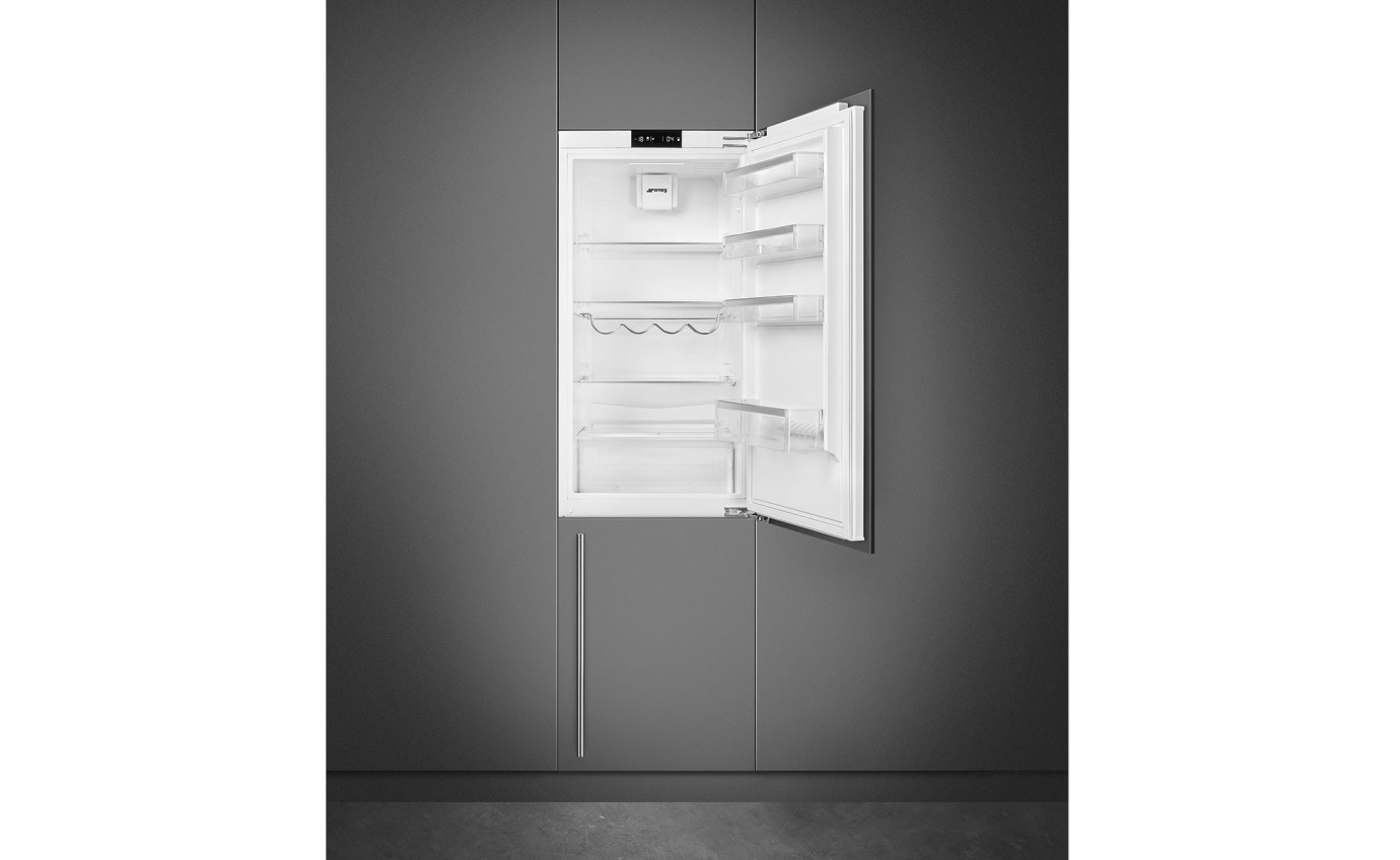 Smeg 265L Universale Integrated Bottom Mount Refrigerator SABI256BM