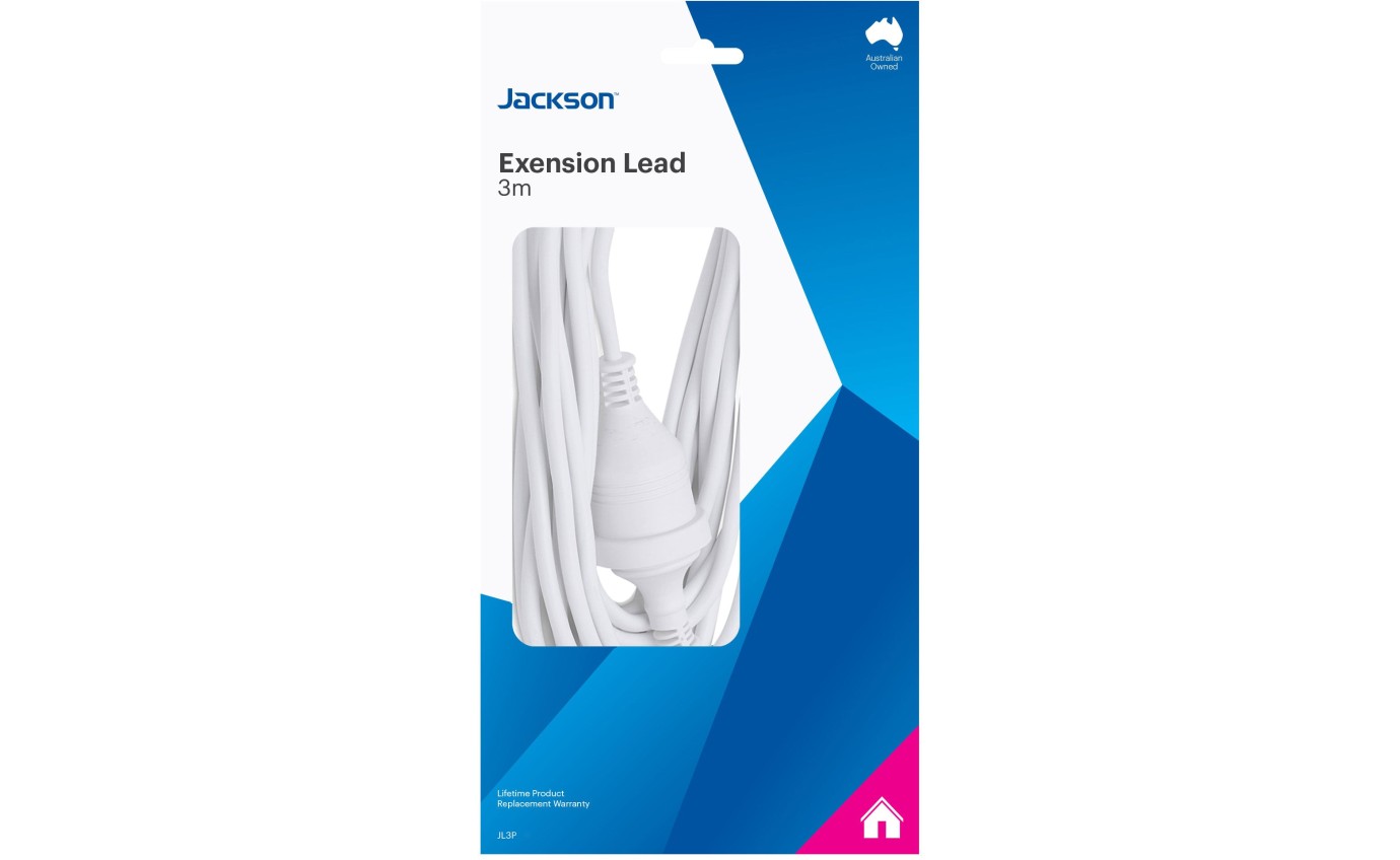 Jackson Extension Lead 3m JJL3P