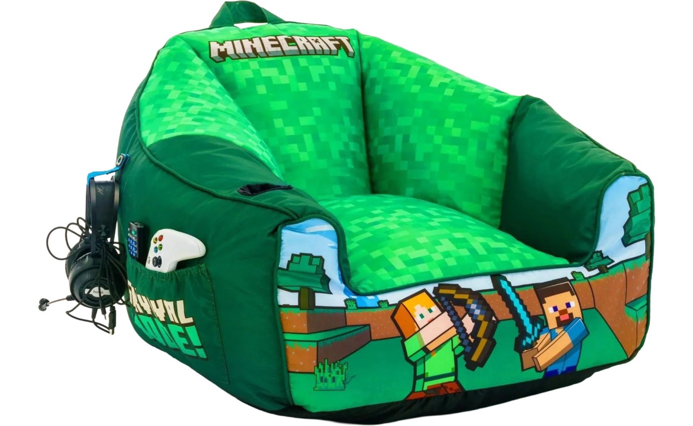 Powerwave Minecraft Puff Bean Bag Chair 165713