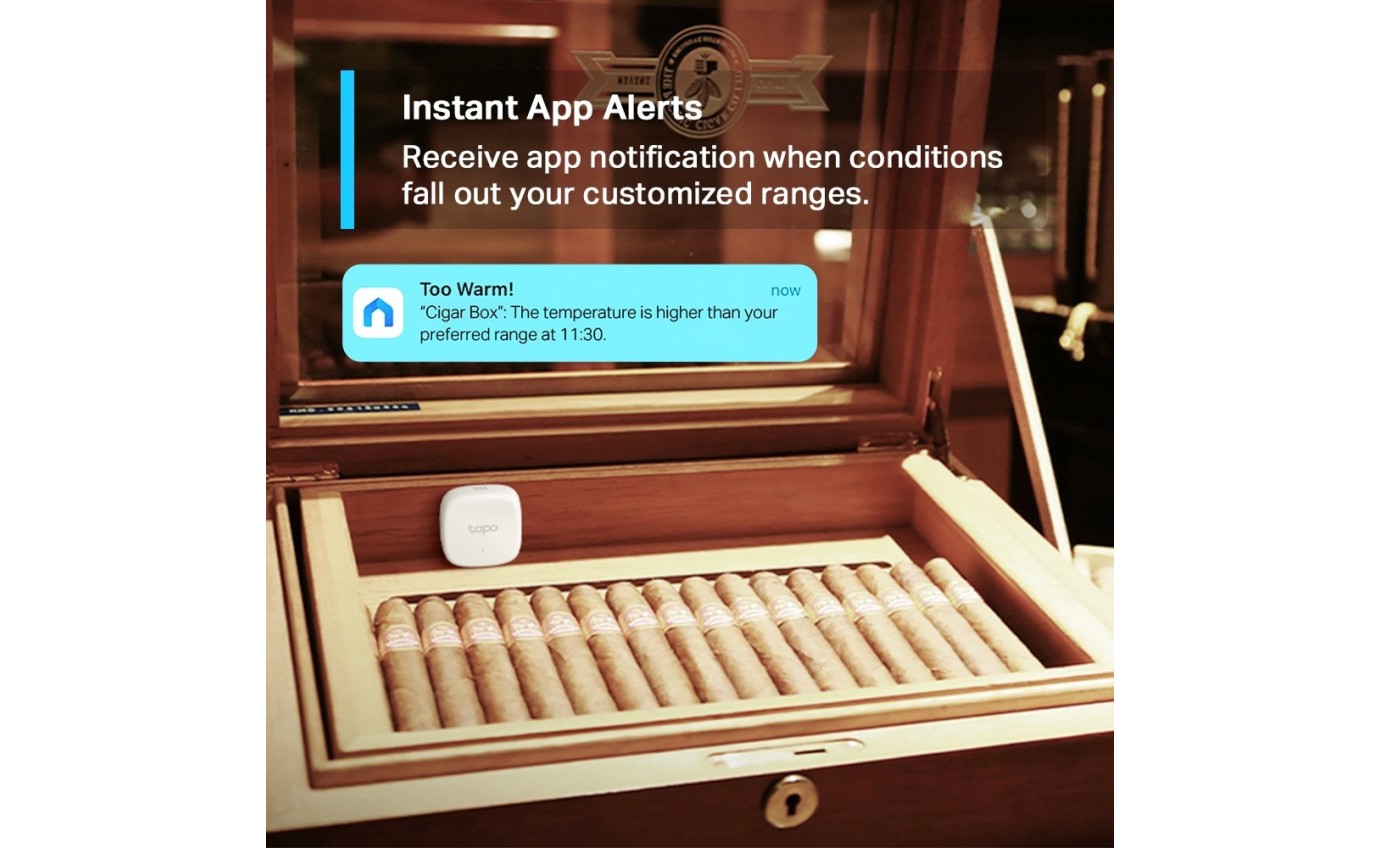 Tapo Smart Temperature & Humidity Monitor TAPOT310