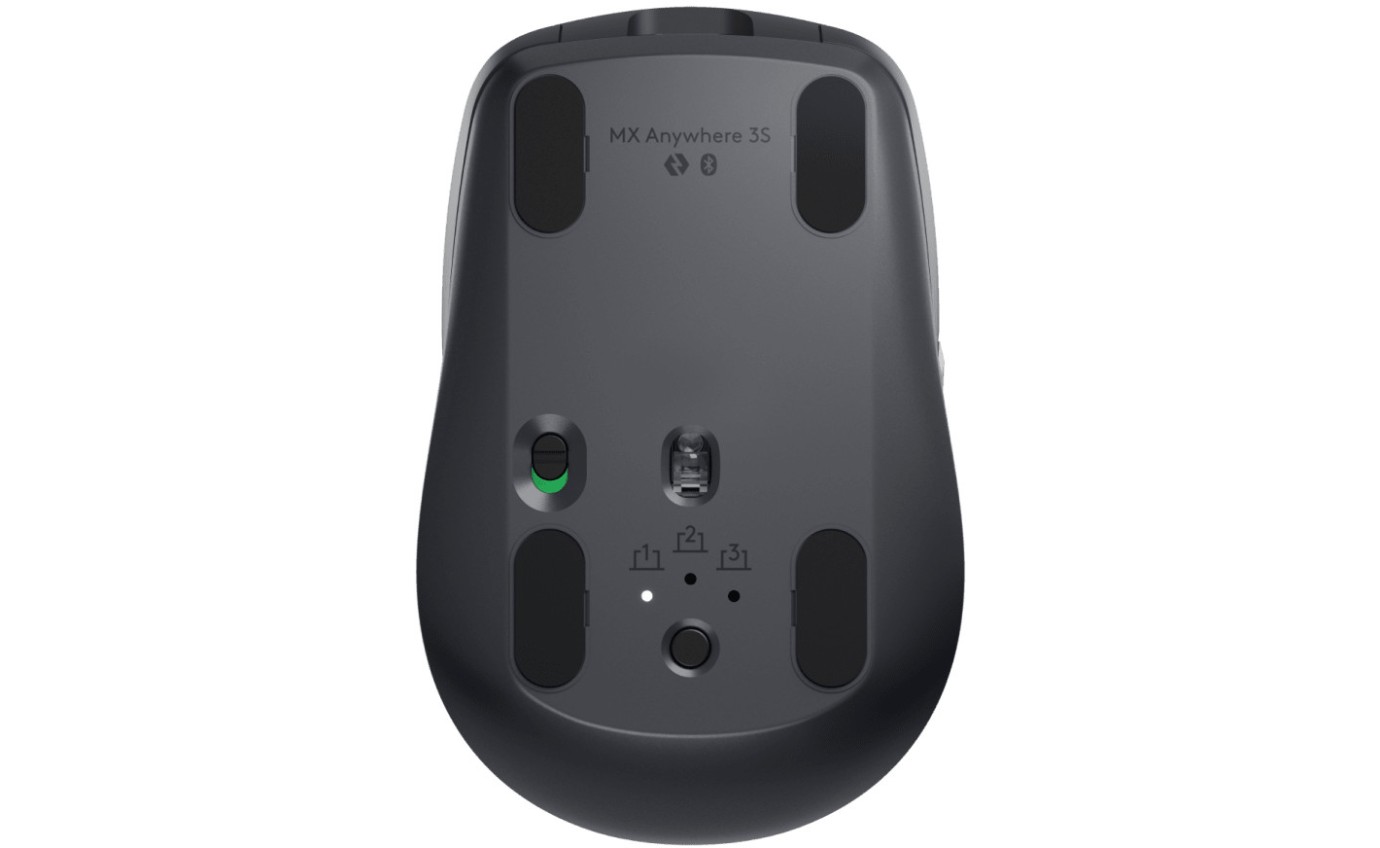 Logitech MX Anywhere 3S Compact Wireless Mouse (Graphite) 910006932