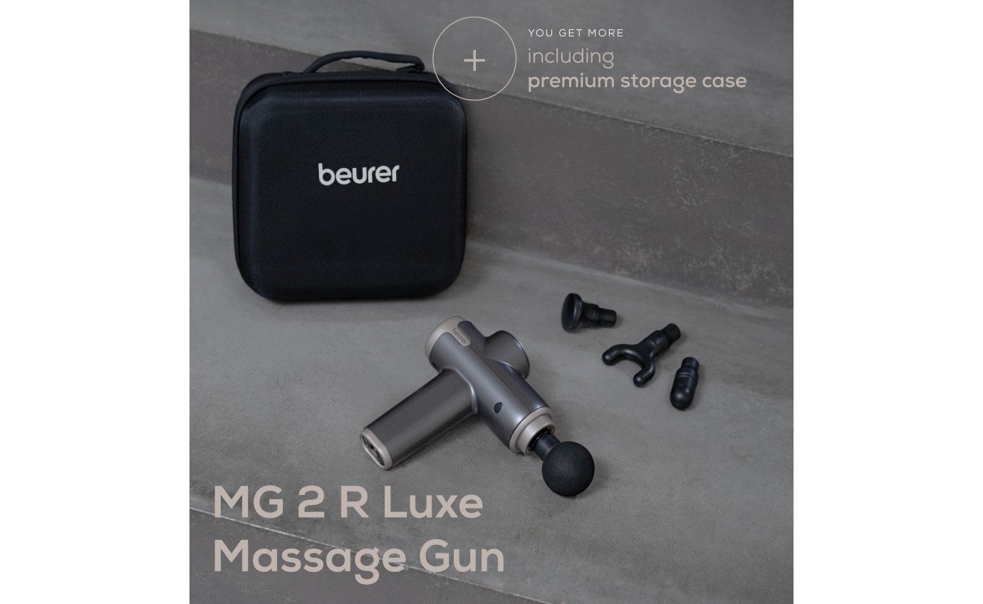 Beurer Compact Massage Gun Luxe Edition MG2R
