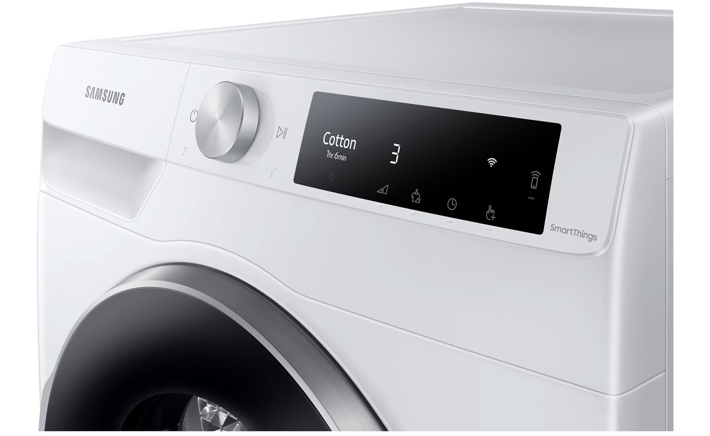 Samsung 9kg Smart Heat Pump Dryer (White) DV91T6440LE
