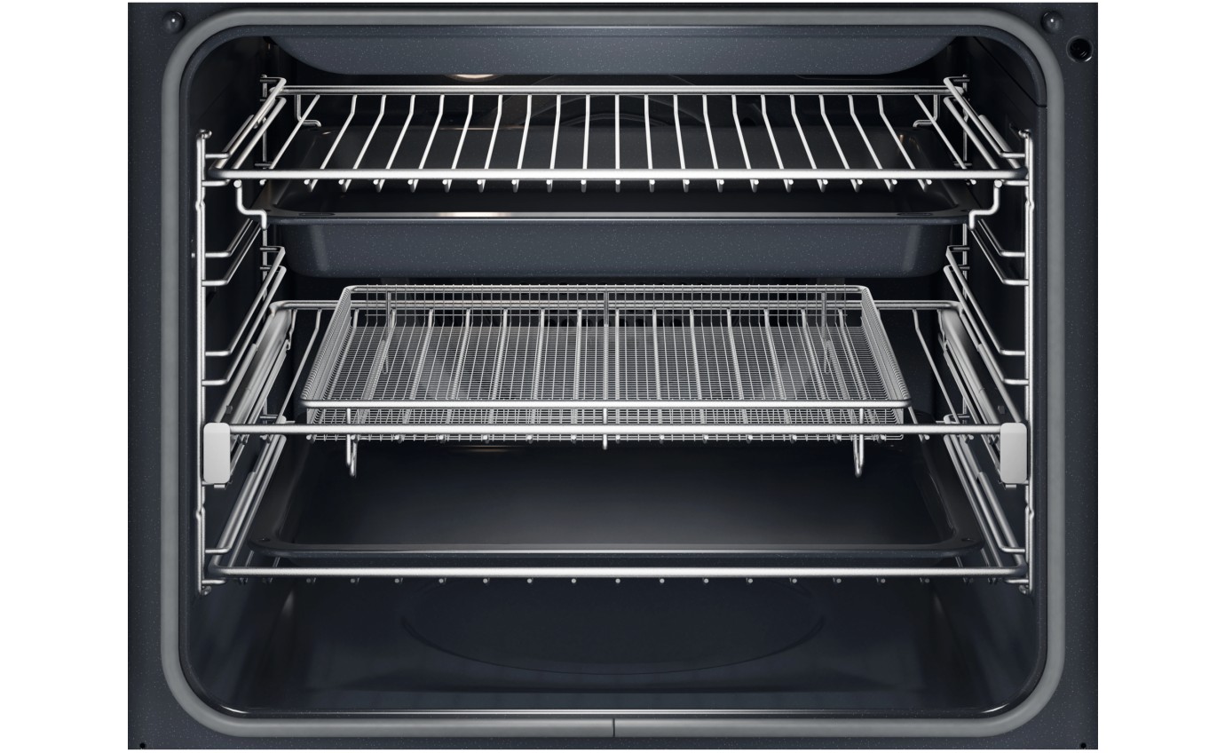 Electrolux 60cm 600 Series Pyrolytic Oven with SteamBake (Black) EVEP6515DF