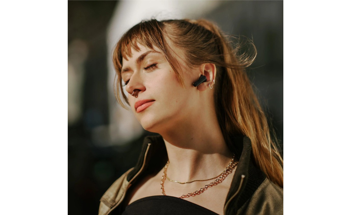 Sennheiser Accentum Open True Wireless In-Ear Headphones (Black) 11901350646