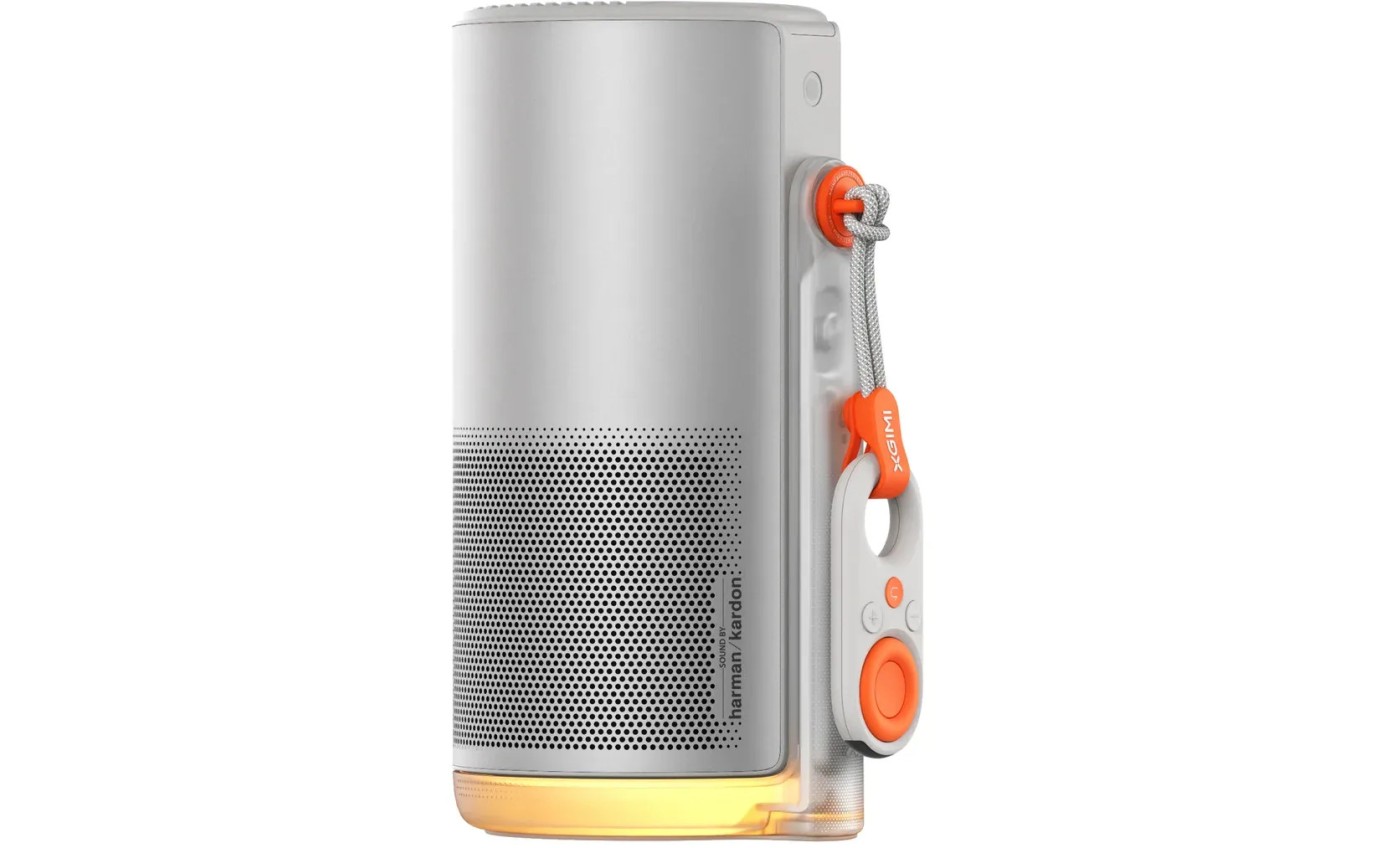 XGIMI MoGo 4 1080P FHD Google TV Portable Projector with 360&deg; Adjustable Stand WK08K