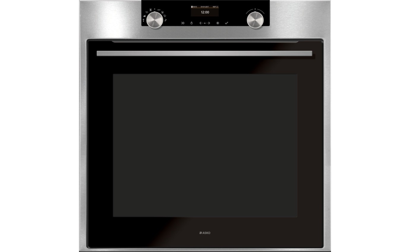 Asko 60cm Pyrolitic Self Clean™ Oven (Stainless Steel) OP8664S