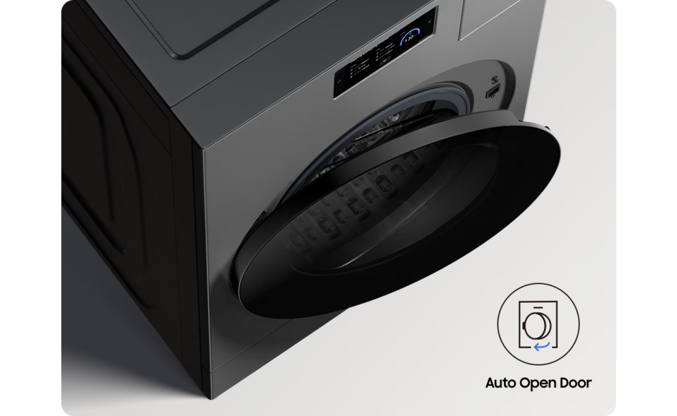 Samsung 18.5kg/10kg BESPOKE AI Washer Heat Pump Combo WD18DB8995BZ