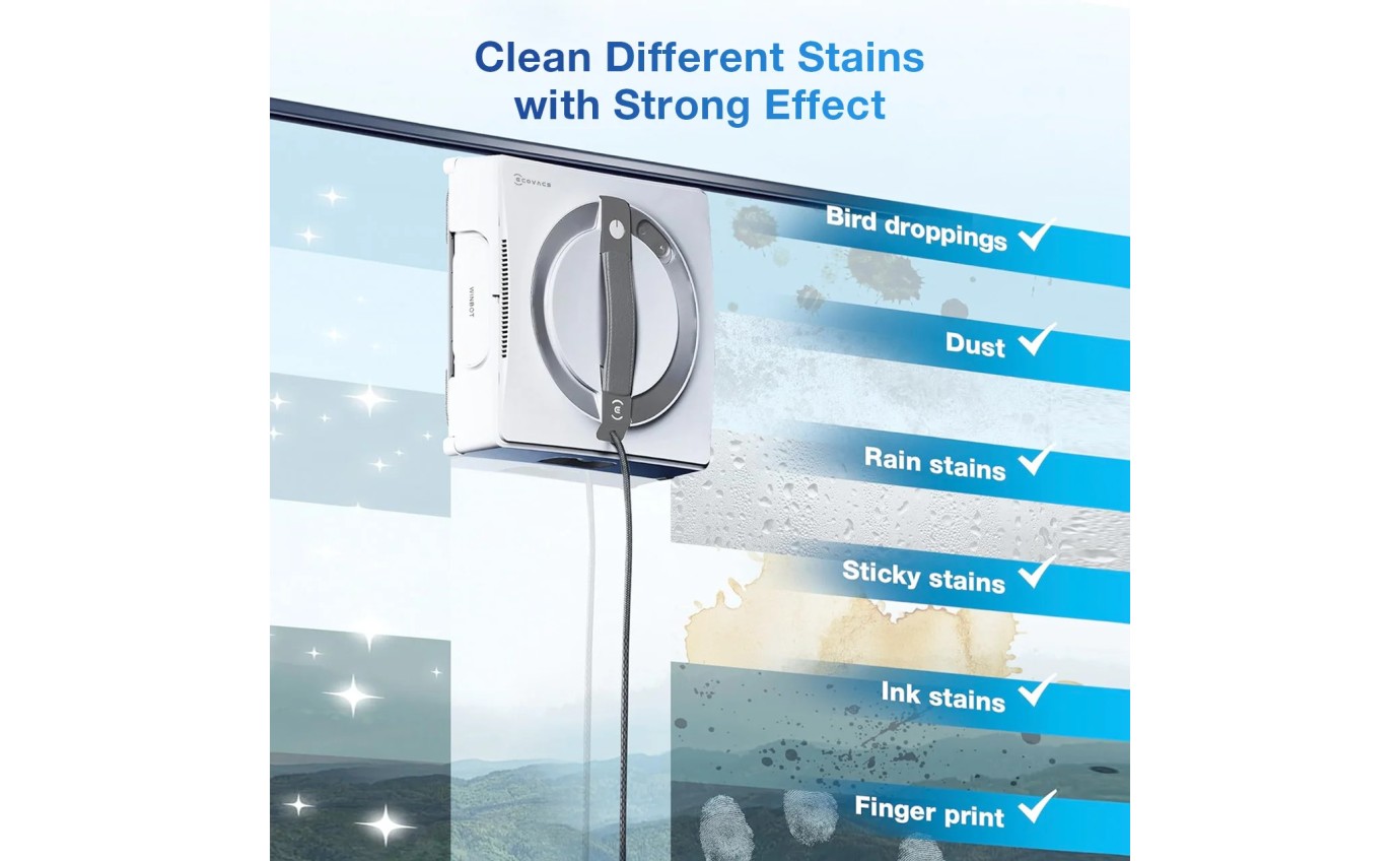 Ecovacs Winbot W2 Pro Omni Window Cleaning Robot WG85111