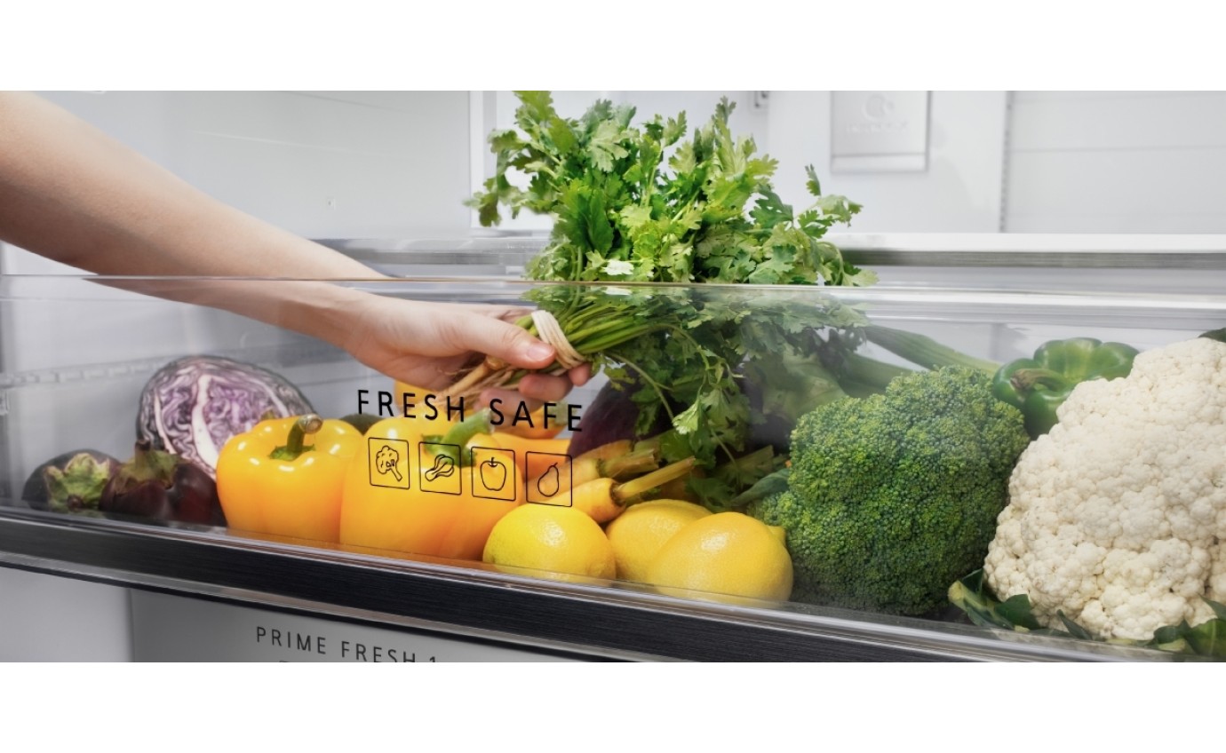 Panasonic 618L PRIME+ French Door Fridge (Matt Silver Hairlines Steel) NRXY680LVSA