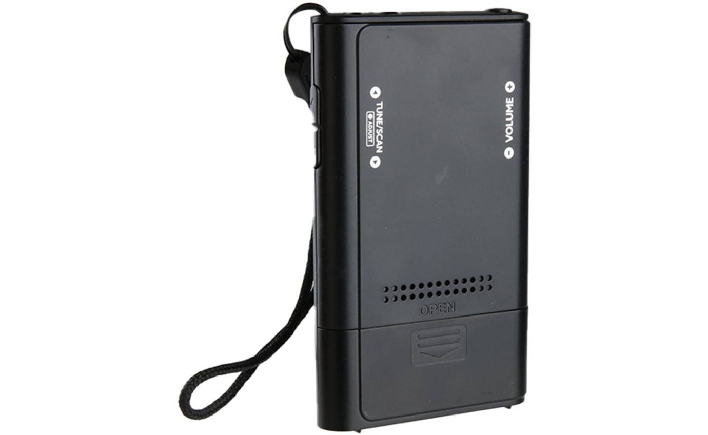 Laser Pocket Digital AM/FM Radio with LCD Display and Speaker SPKPR1552