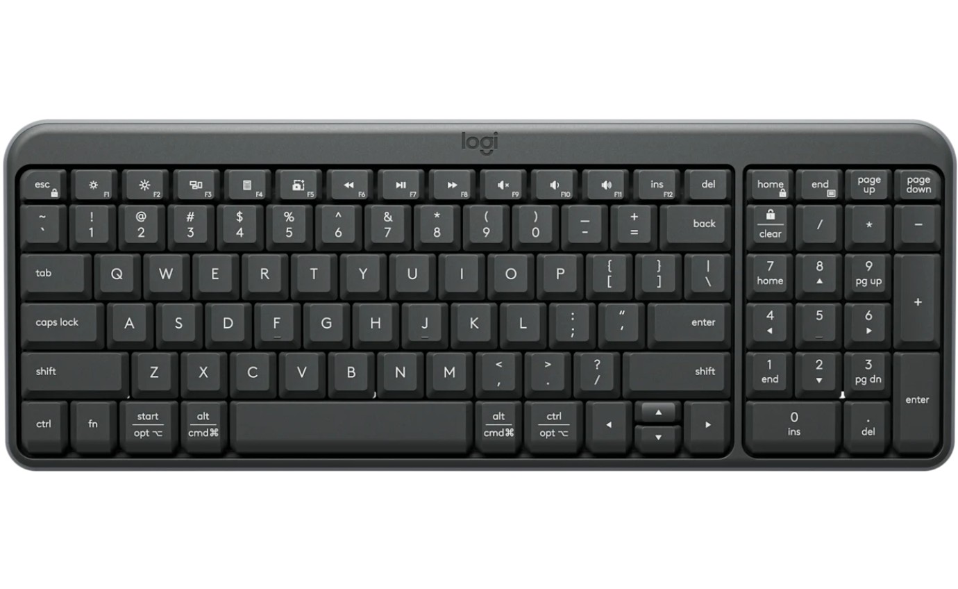Logitech K250 Compact Bluetooth&reg; Wireless Keyboard (Graphite) 920013491