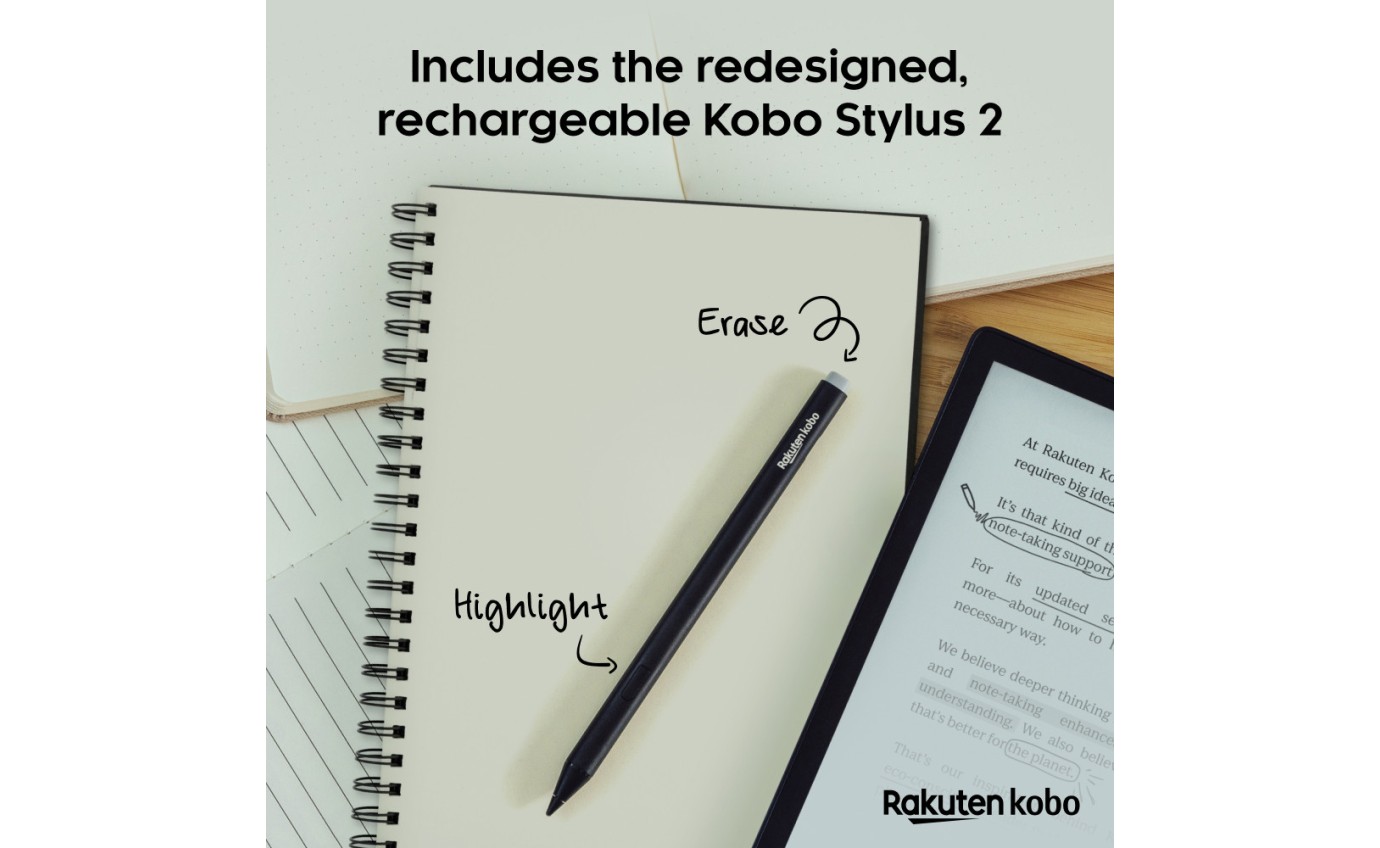 Kobo Elipsa 2E with Kobo Stylus 2 N605KUBKKBU