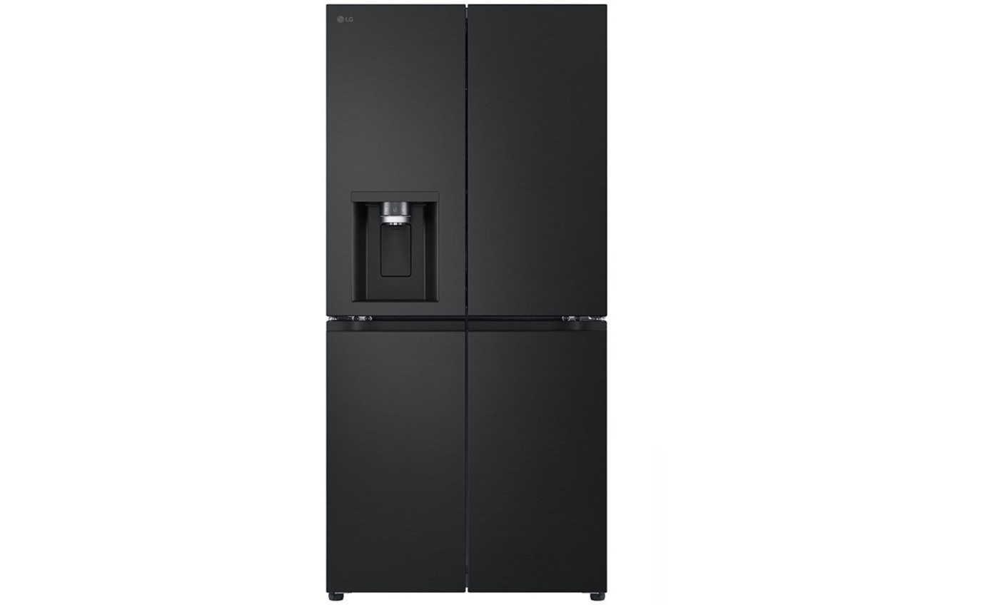 LG 508L Slim French Door Fridge (Matte Black) GFLN500MBL