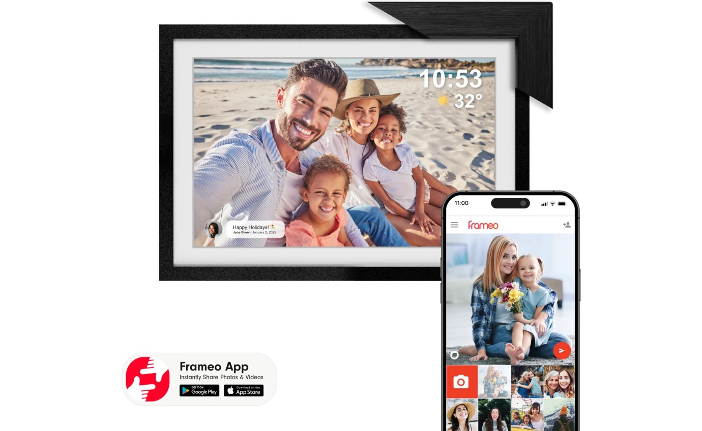 Soho 10.1&rdquo; FHD Smart Digital Photo Frame (Black) SO10FHDSP