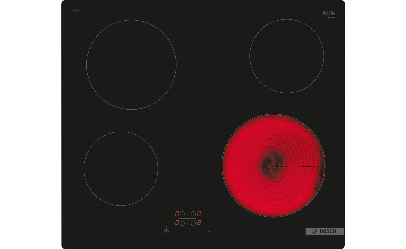 Bosch 60cm Electric Ceramic Cooktop PKE611BA2A