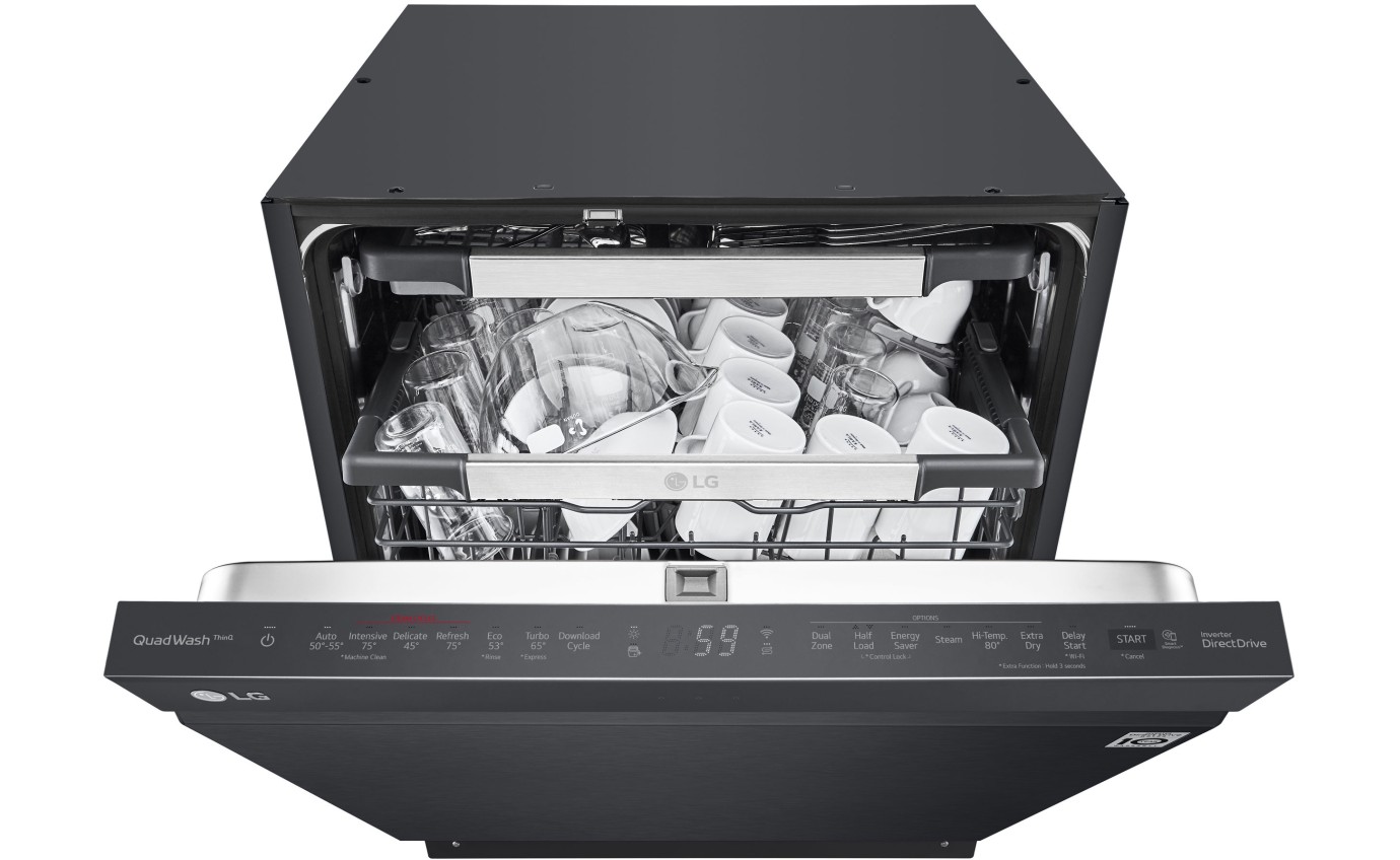 LG 60cm Built-Under Dishwasher (Matte Black) XD3A25UMB