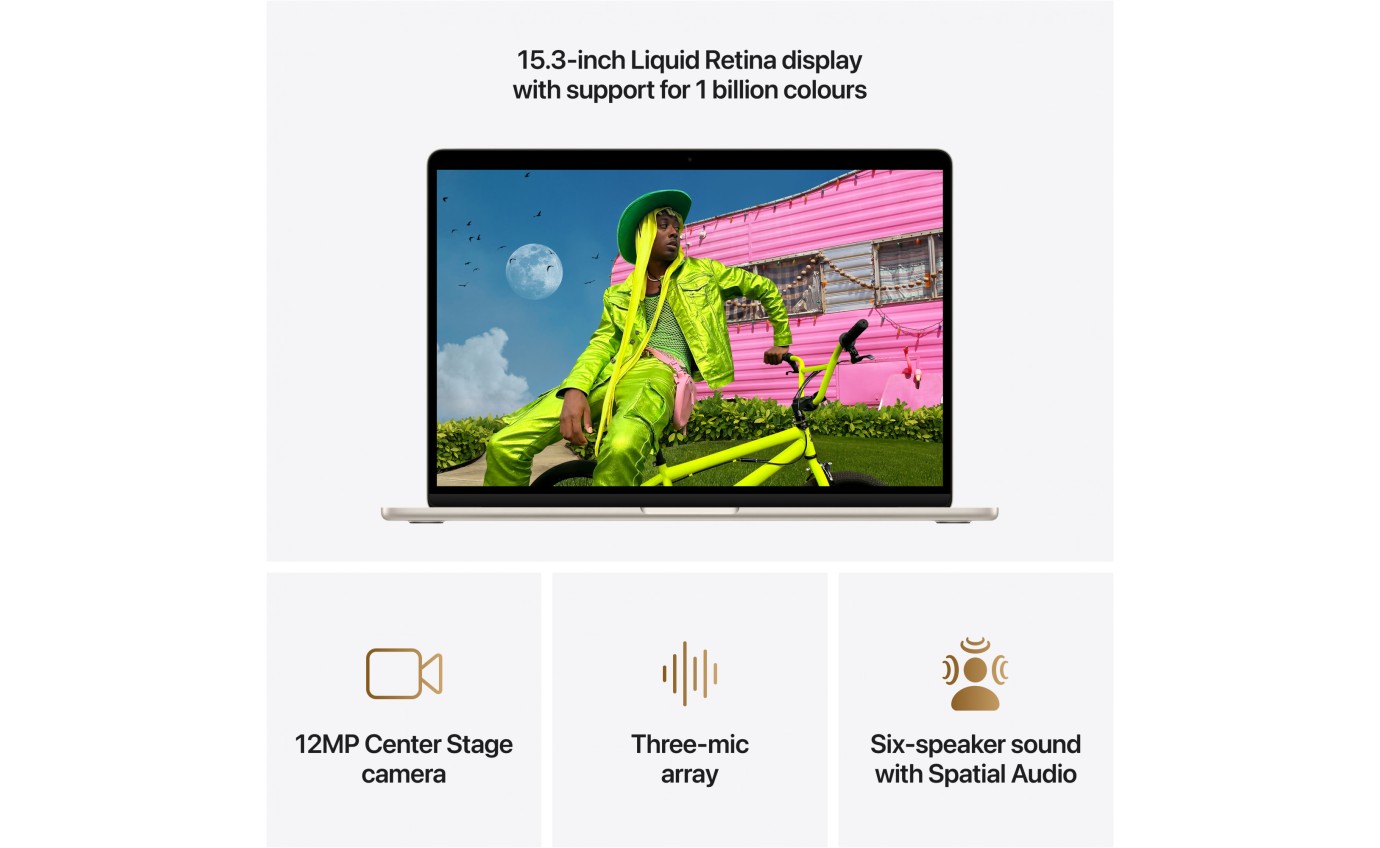 Apple MacBook Air 15-inch M5 1TB/24GB (Starlight) MDVF4XA