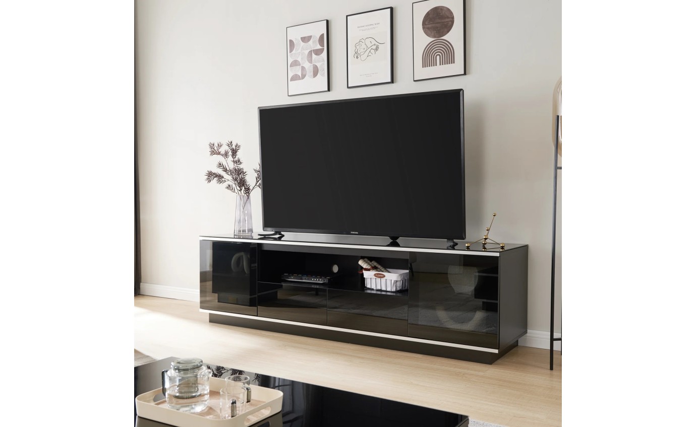 Tauris Titan 2100mm TV Entertainment Unit TITAN2100BLK