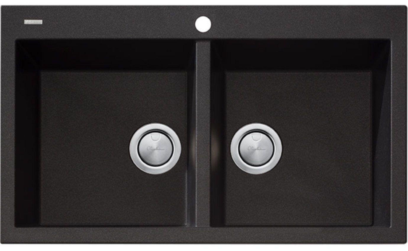 Oliveri Santorini Double Bowl Sink STBL1564