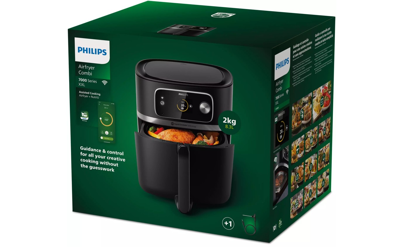 Philips 7000 Series XXXL Connected Combi Airfryer with Thermometer HD988090