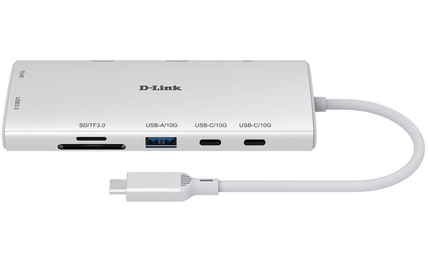D-Link 10-Port Multi-Function USB-C Hub DUPA01