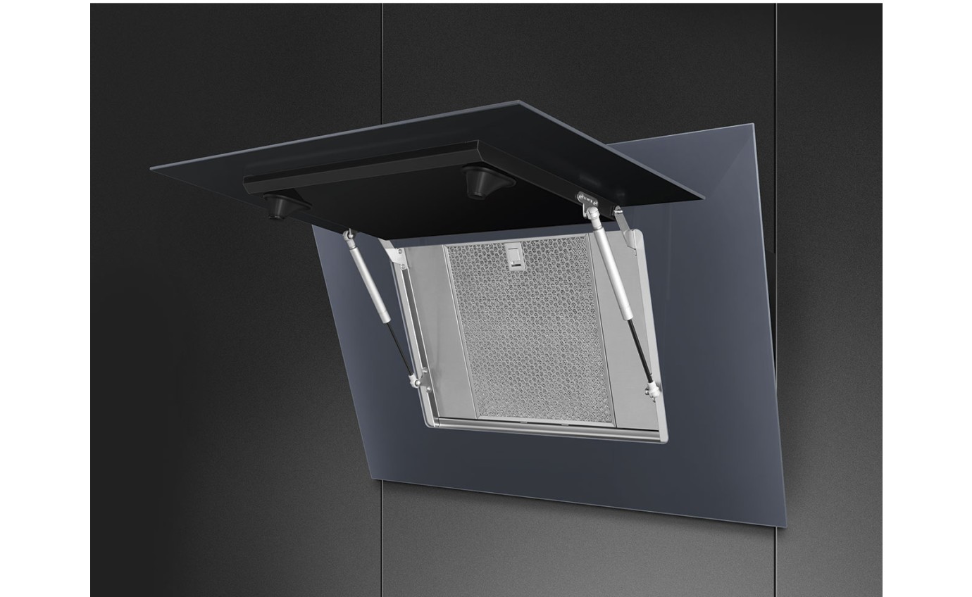 Smeg 90cm Linea Vertical Rangehood (Neptune Grey) KV194G