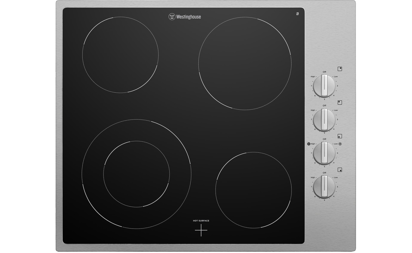 Westinghouse 60cm 4 Zone Ceramic Cooktop WHC642SC