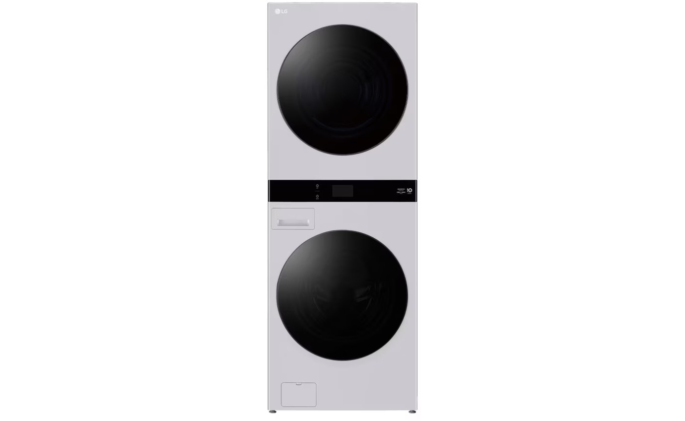 LG 19/10kg WashTower Stacked Washer Dryer (Matte Grey) WWT1910GRX