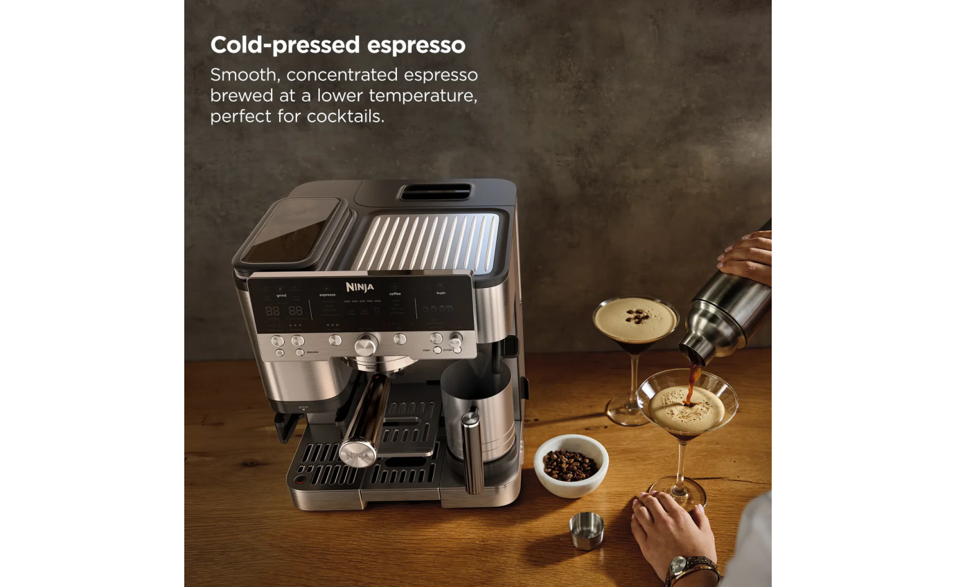 Ninja Luxe Cafe&trade; Premier Espresso Machine (Stainless Steel) ES601
